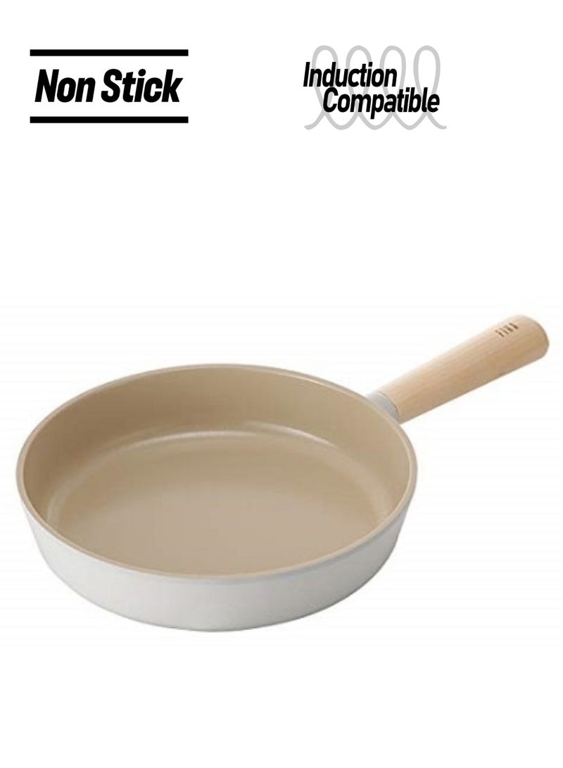 Neoflam Fika Induction Non stick Frying Pan Beige 28cm