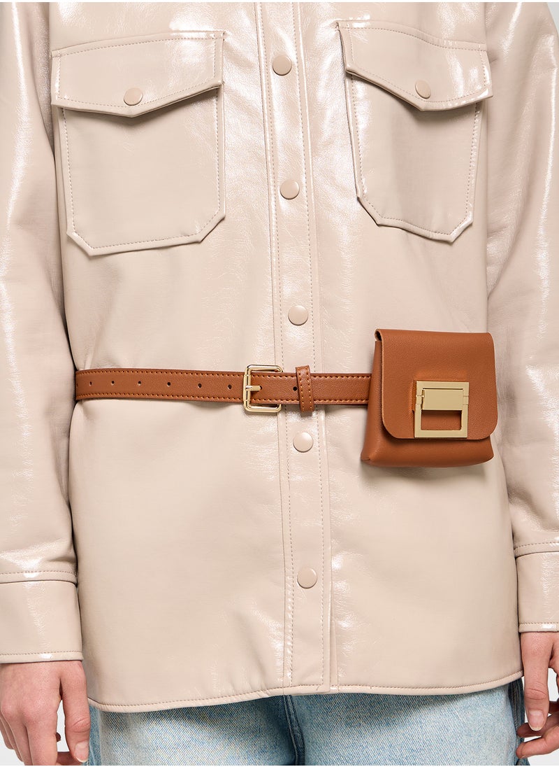 Multifunctional Belt With Coin Pouch