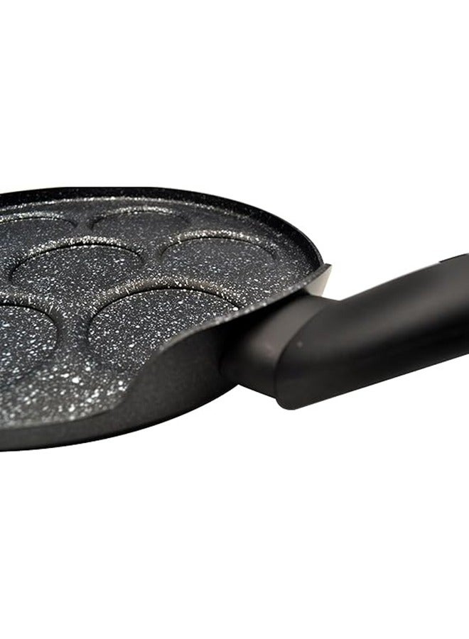 Nora Non-Stick Pancake Maker Pans 26cm | Granite Coated Pan Cake Maker Griddle with 7 Mould | KA2906