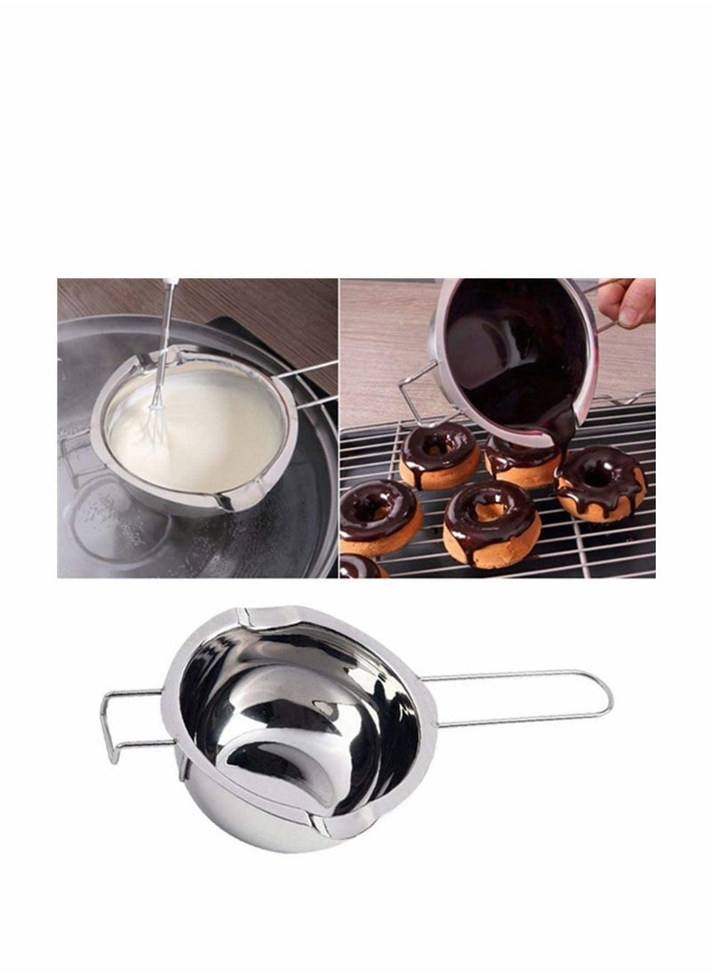 Candy Melting Pot, Melting Chocolate, Double Boiler Pot, Soap, and Candle Making, Melting Pot,Upgrade Double Boiler Stainless Steel Melting Pot For Chocolate, Candle and Candy Making