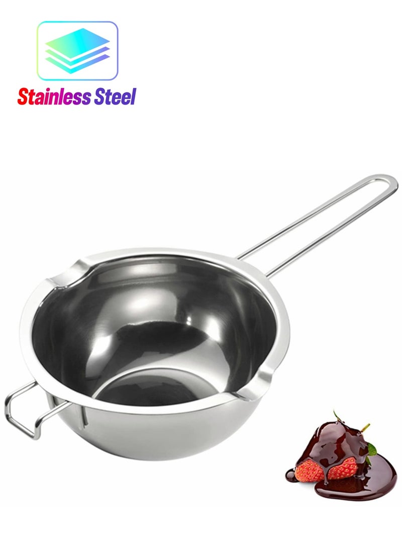 Candy Melting Pot, Melting Chocolate, Double Boiler Pot, Soap, and Candle Making, Melting Pot,Upgrade Double Boiler Stainless Steel Melting Pot For Chocolate, Candle and Candy Making