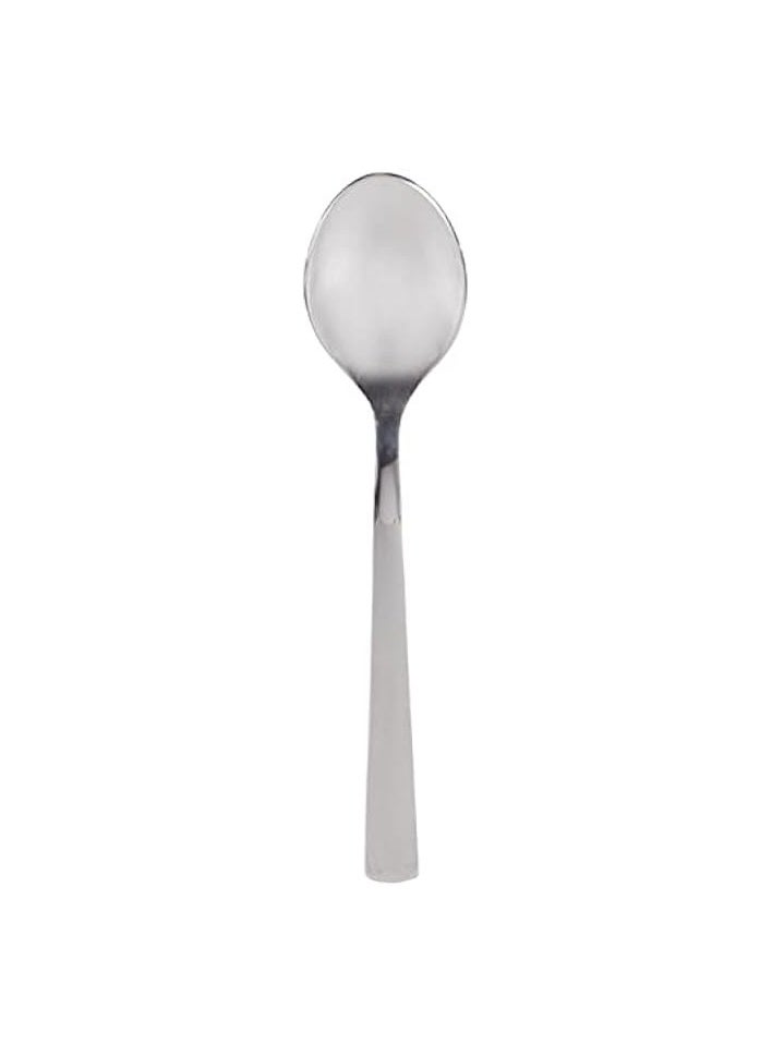 6 Pc Tea Spoon Set, Stainless Steel Teaspoons, Rf10066, Tea Or Coffee Stirring Spoons, Yogurt Spoon, Dessert Spoon - Dishwasher Safe & Stain Resistant