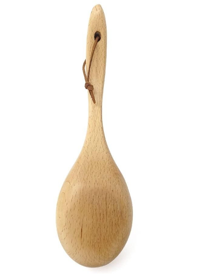 Honbay Large Capacity Wooden Ladle Sauna Water Scoop SPA Spoon Bath Salts Spoon Coffee Scoop