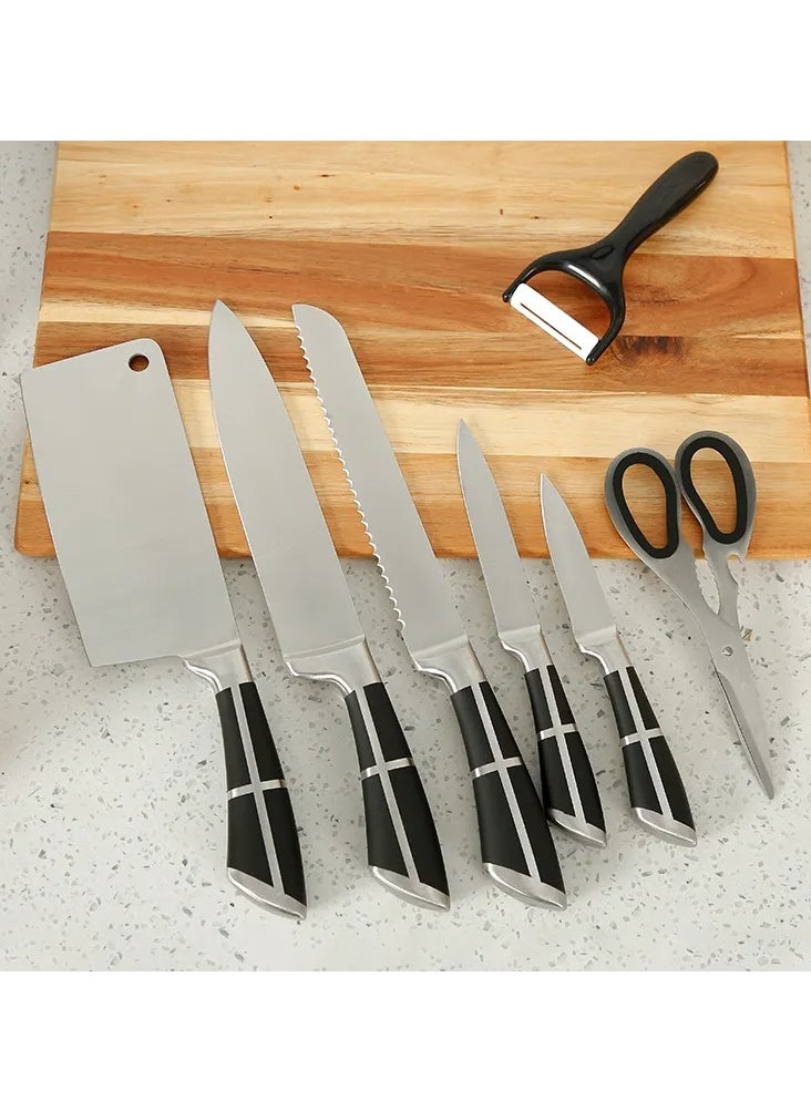 Dessini 9-Piece Non-Stick Coated Knife Set – Precision and Quality in Every Cut