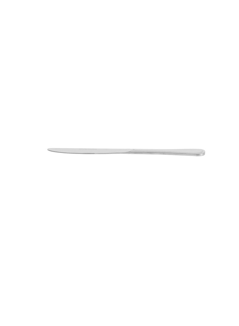 Royalford 2-piece Stainless Steel Table Knife- RF12549/ Stylish and Light-Weight Silver