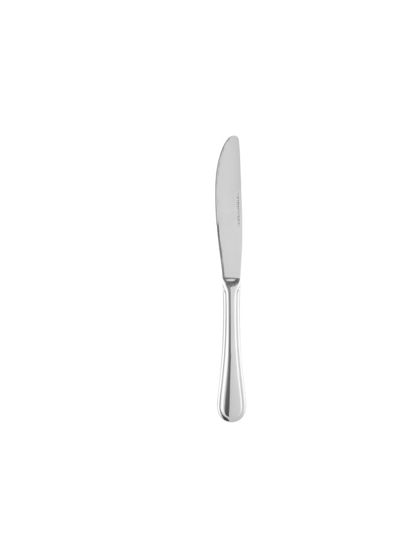 Royalford 2-piece Stainless Steel Table Knife- RF12549/ Stylish and Light-Weight Silver