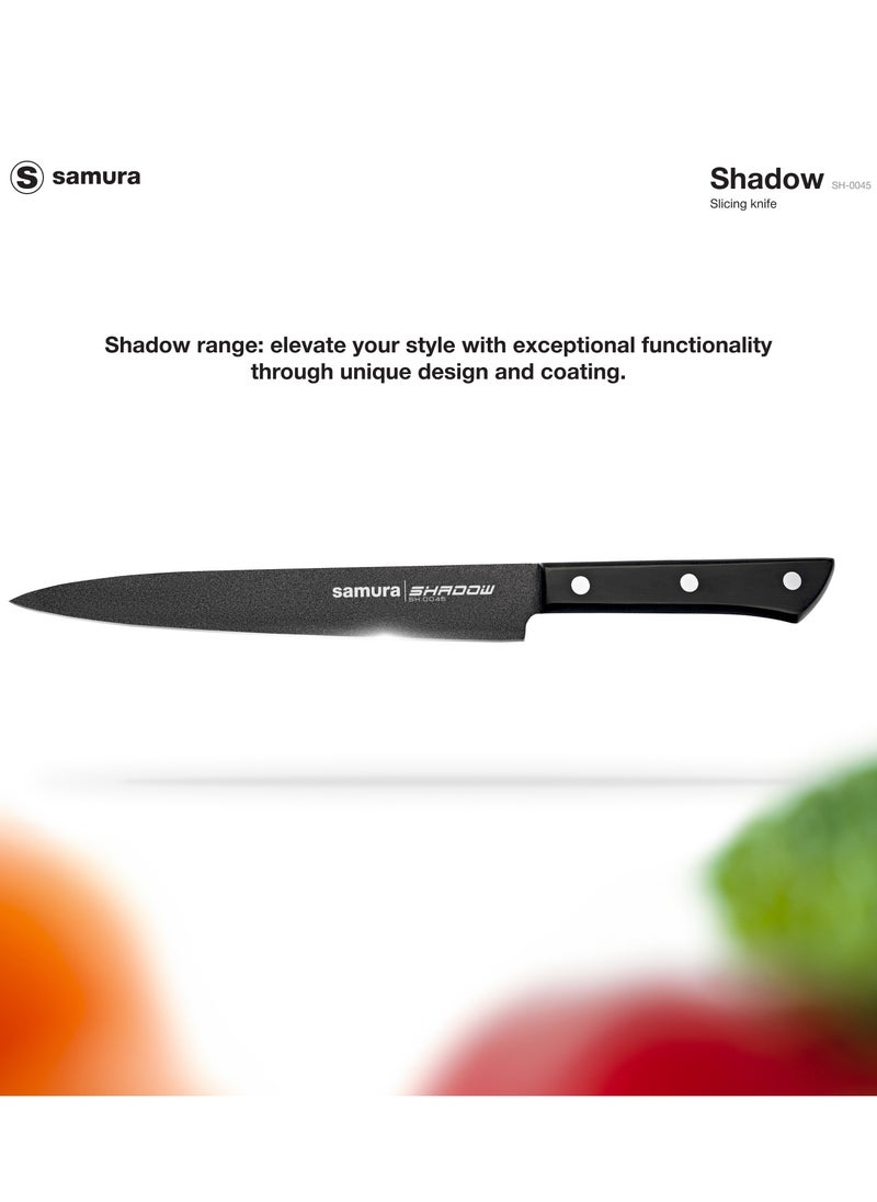 Shadow Slicing Knife | Black Non-Stick Coating | 7.7