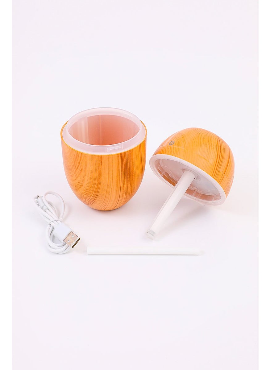 Essential Oil Diffuser Extended Timer, Brown