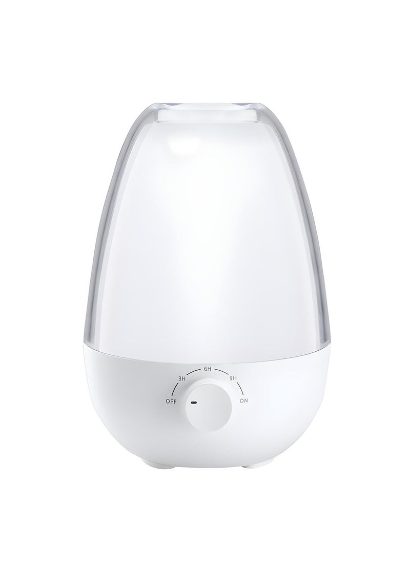 Home Aroma Ultrasonic Humidifier Diffuser | Soft Lamp Light | 5 Time Settings | Aromatherapy for Bedrooms
