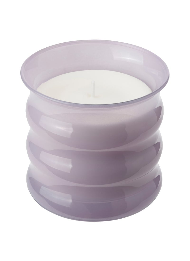 Scented Candle In Glass Sweet Pea/Purple 50 Hr