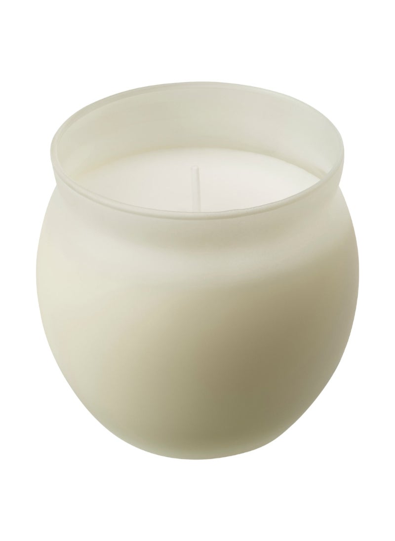 Scented Candle In Glass Vanilla/Light Beige 50 Hr