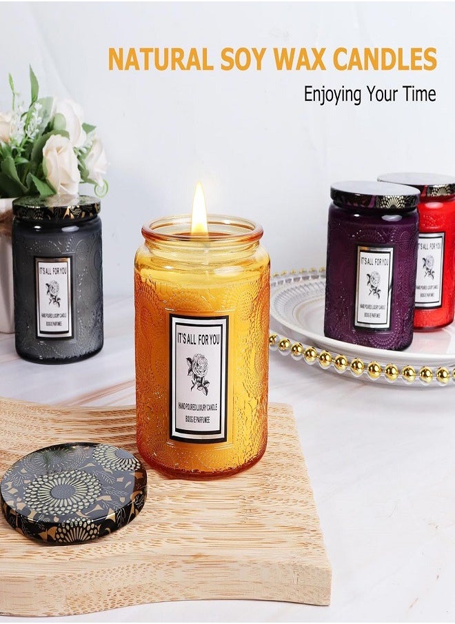 Luxury Scented Candles Gift Set (pack of 5)