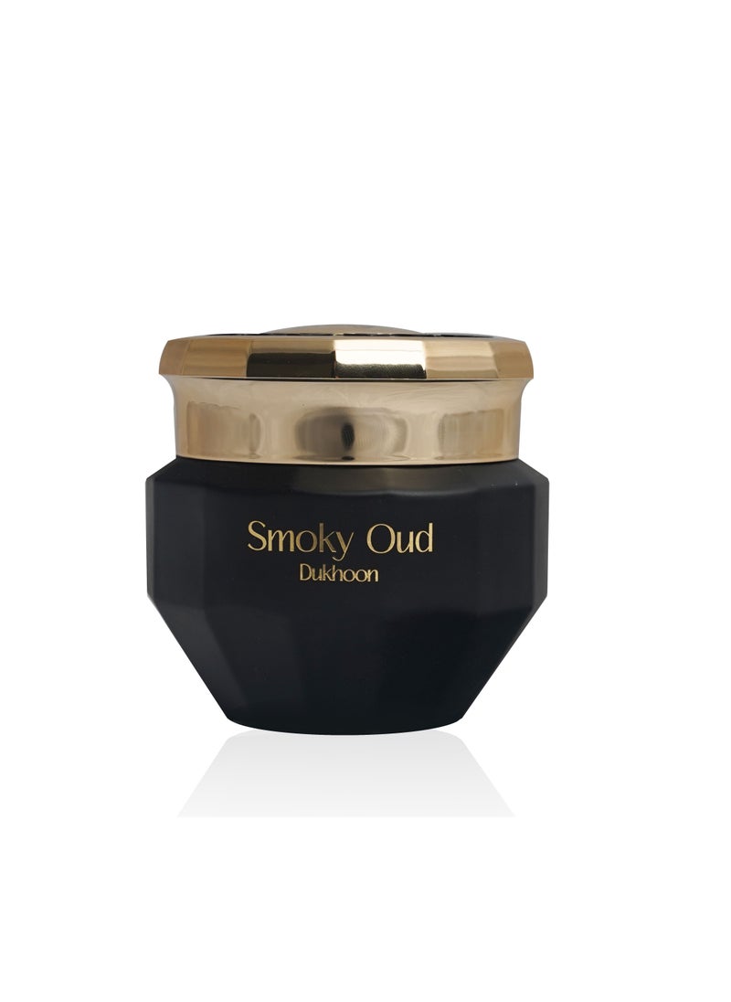 Smoky Oud Dukhoon- Premium Incense Burner for Luxurious Aroma | Traditional Middle Eastern Fragrance | Perfect for Home and Gifting 72g