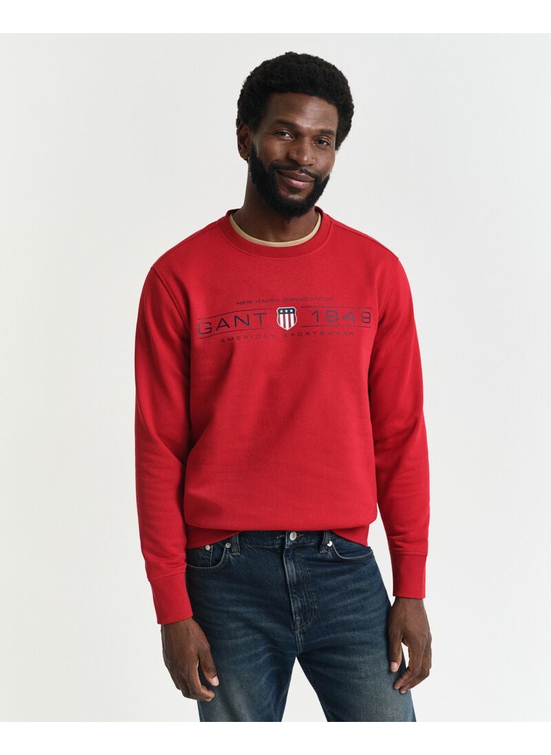 Gant Graphic C-Neck Sweat