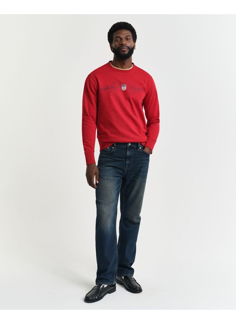 Gant Graphic C-Neck Sweat