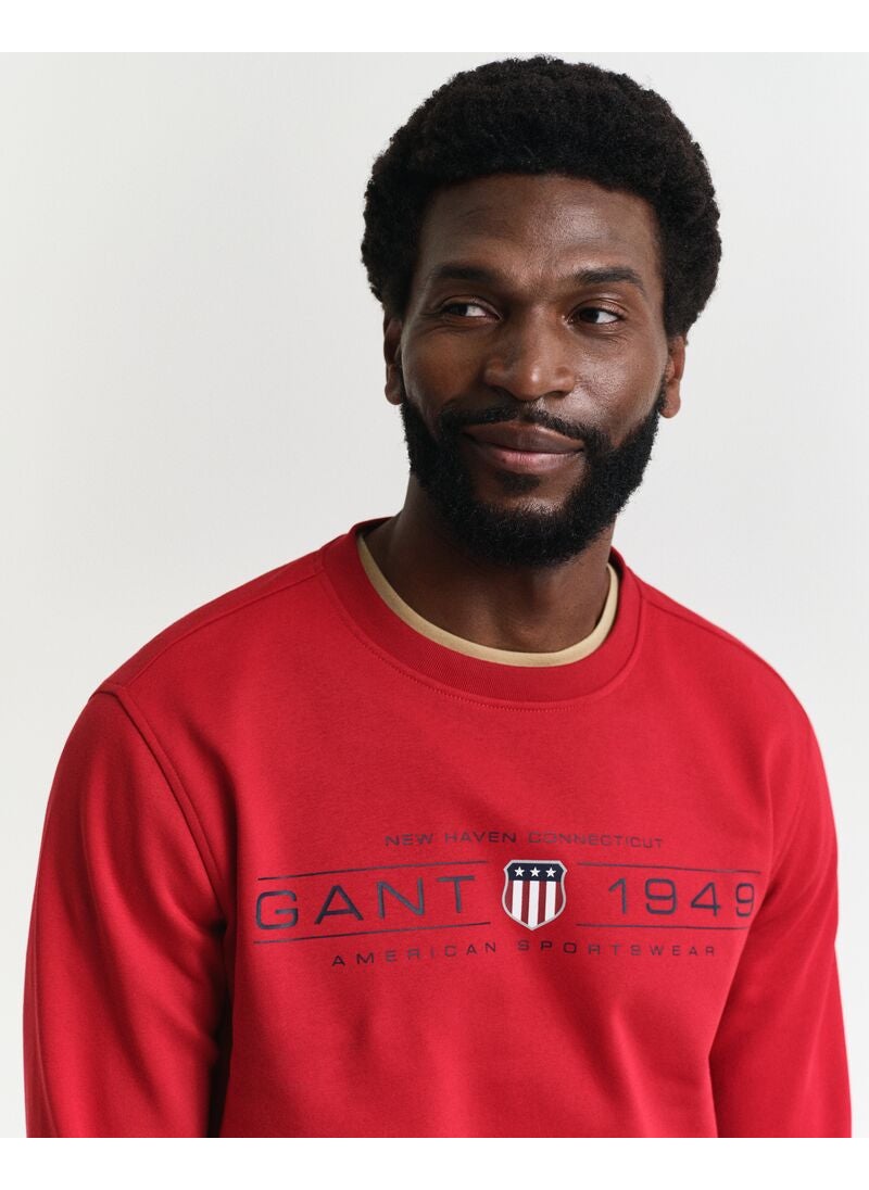 Gant Graphic C-Neck Sweat