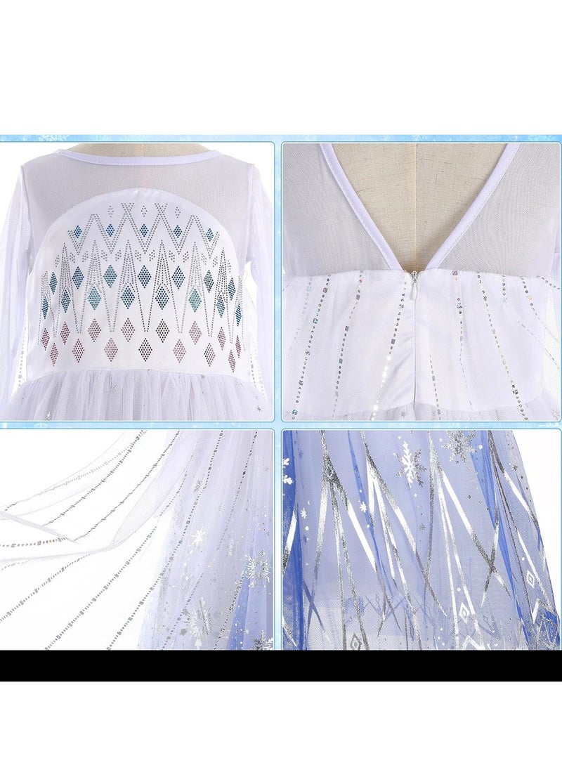 Al Aoyama  Light Up Princess Costume for  Girls party LED Costume for Teens Toddler White Purple