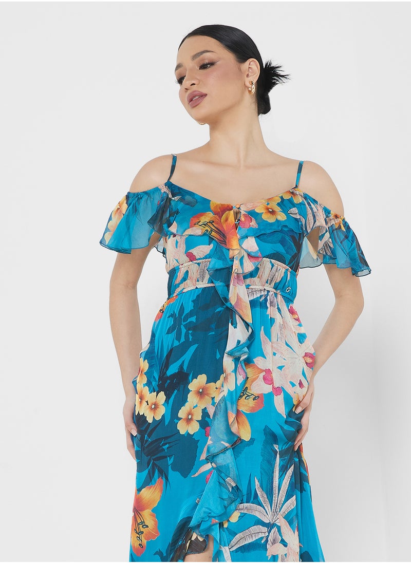 Floral Printed Dress
