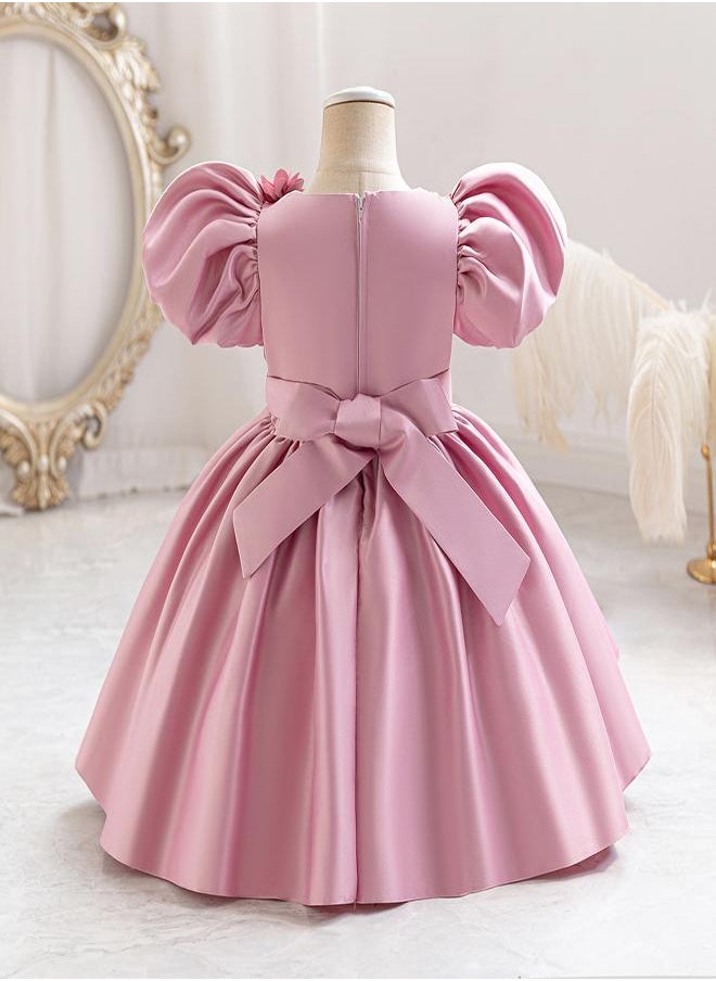 Floral Appliqué Dress