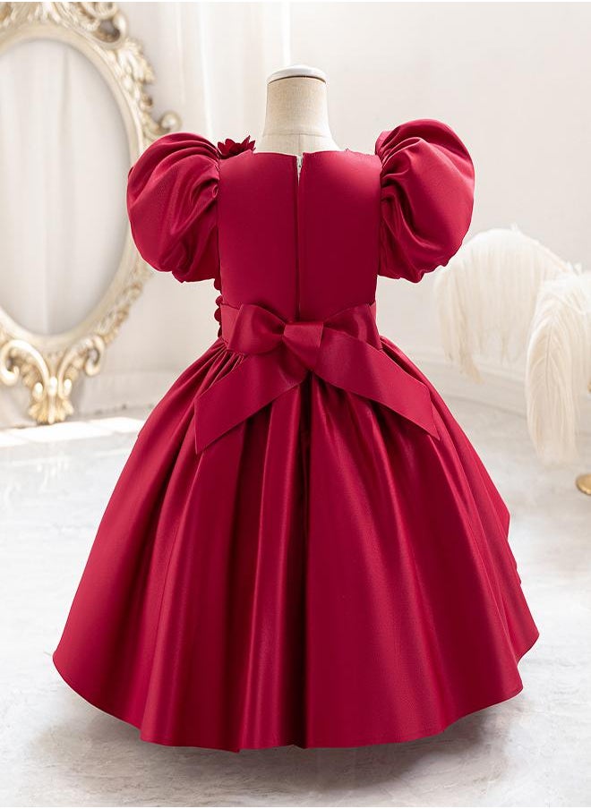 Floral Sequin Party Dress