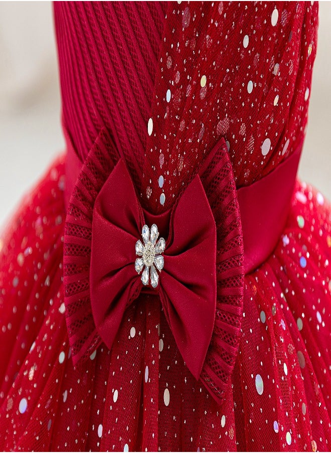 Sequin Tulle Party Dress