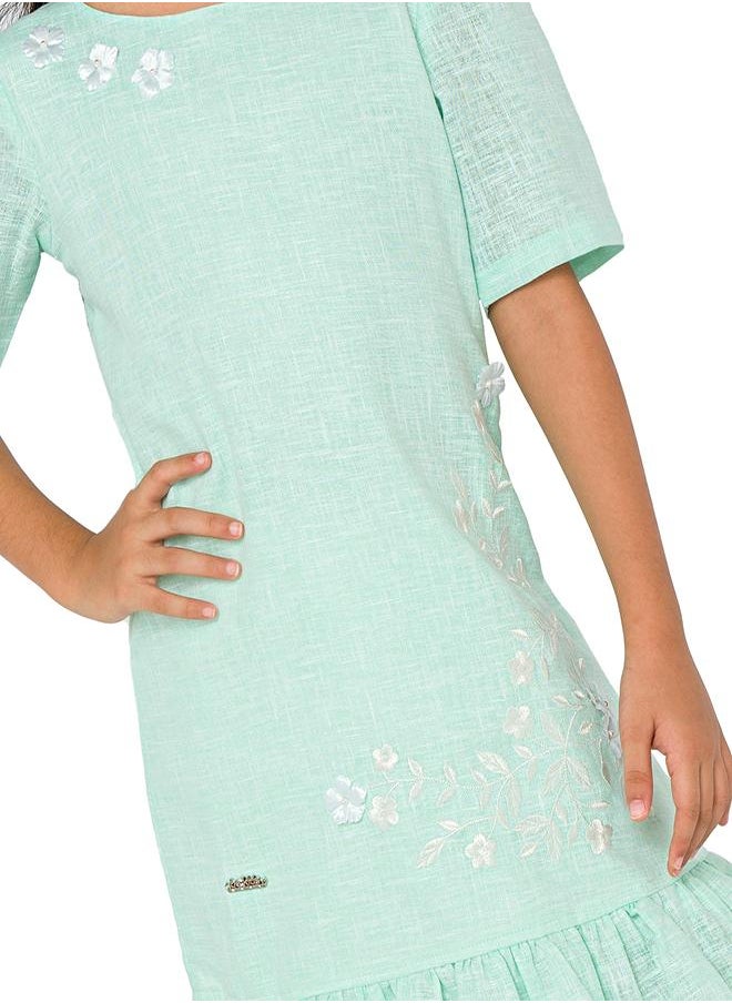 Floral Ruffle Dress