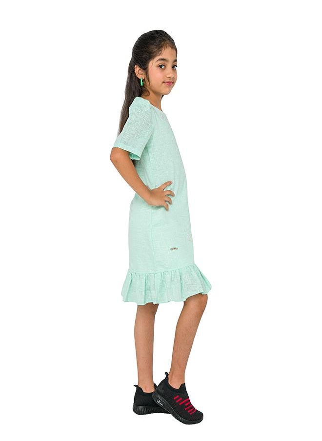 Floral Ruffle Dress