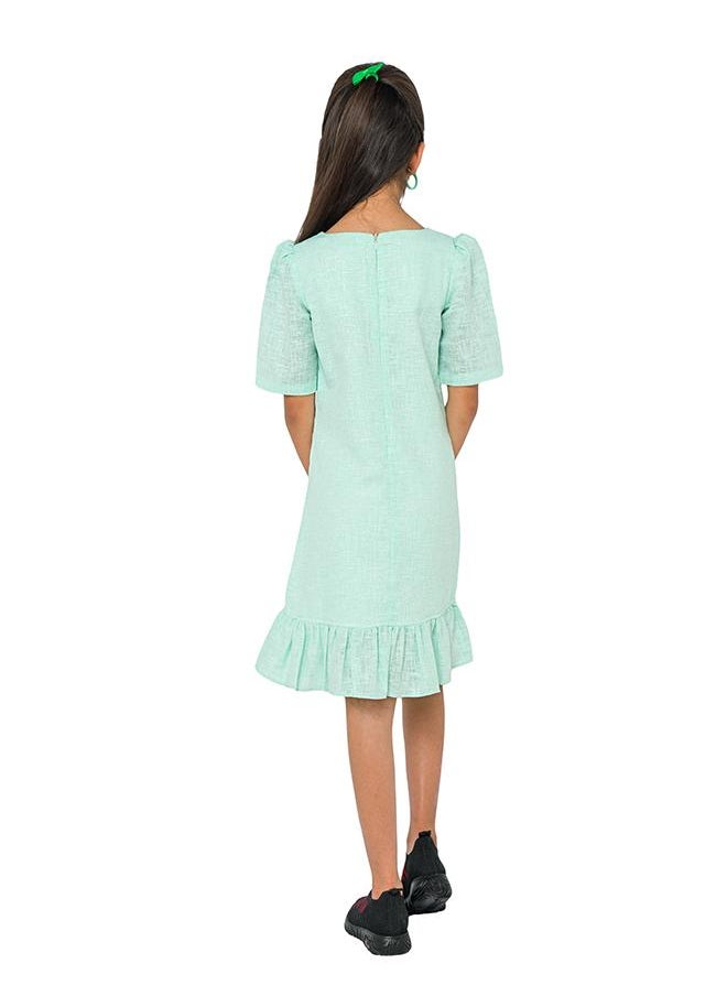 Floral Ruffle Dress