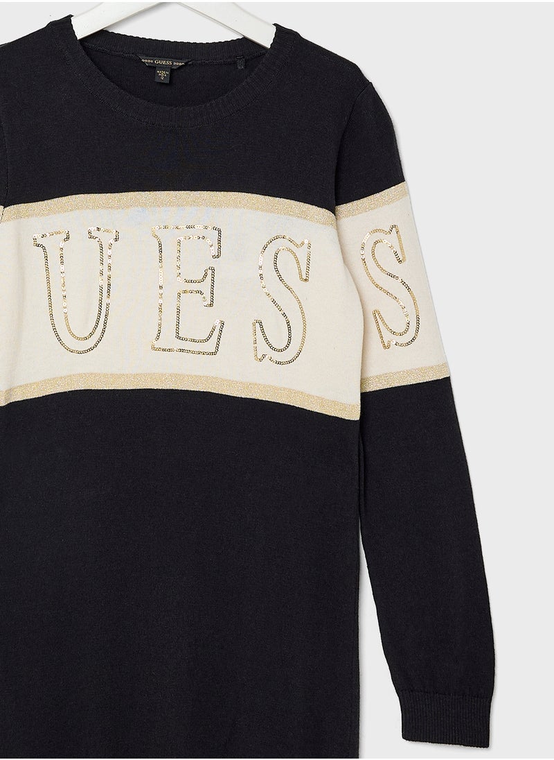 Kids Mini Sweater Dress
