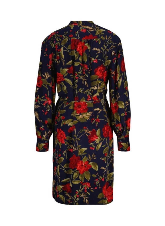 Gant Rose Print Dress
