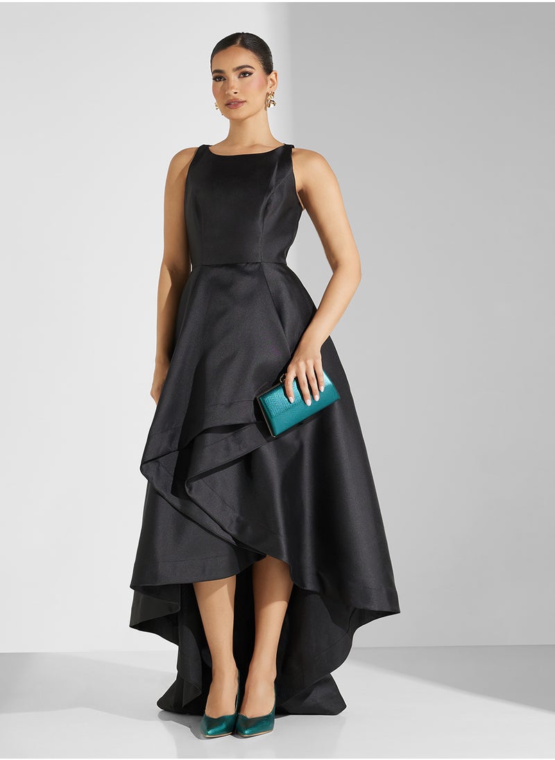 Asymmetric Hem Dress
