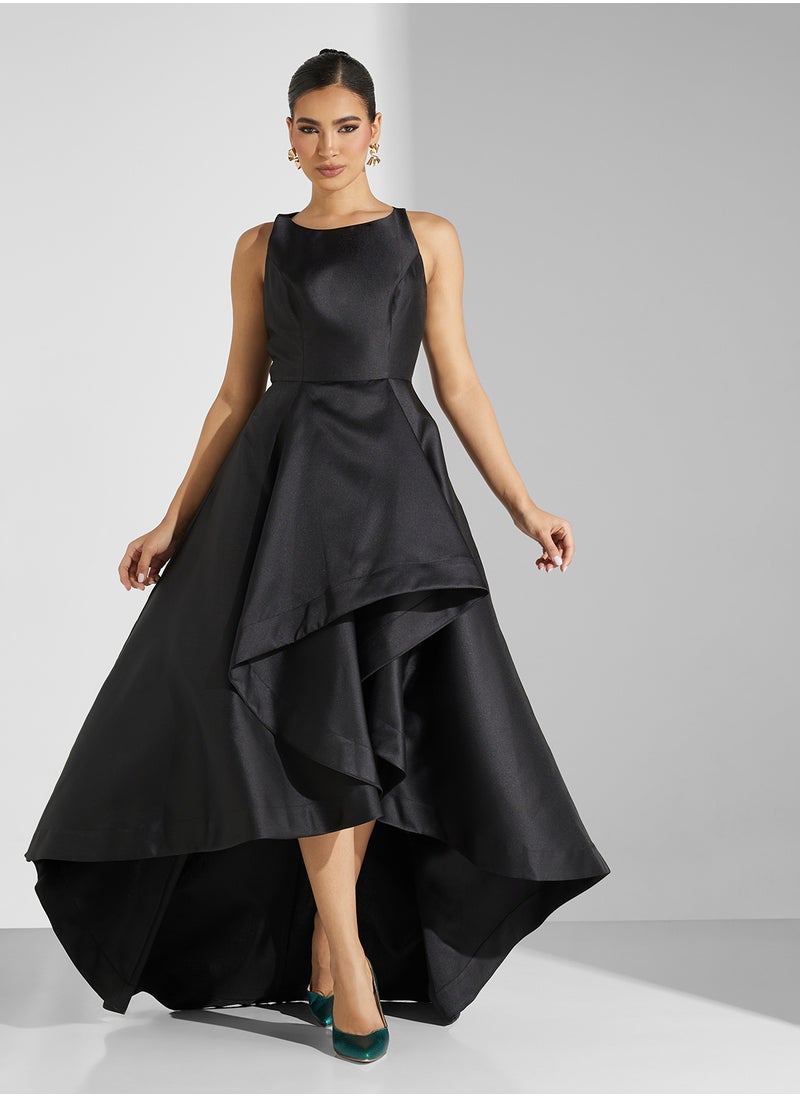 Asymmetric Hem Dress