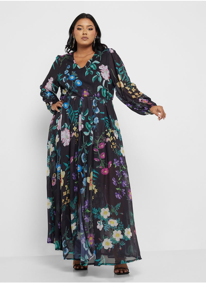 Floral Print Dress