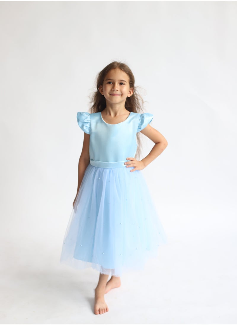 Anna Princess Blue Dress