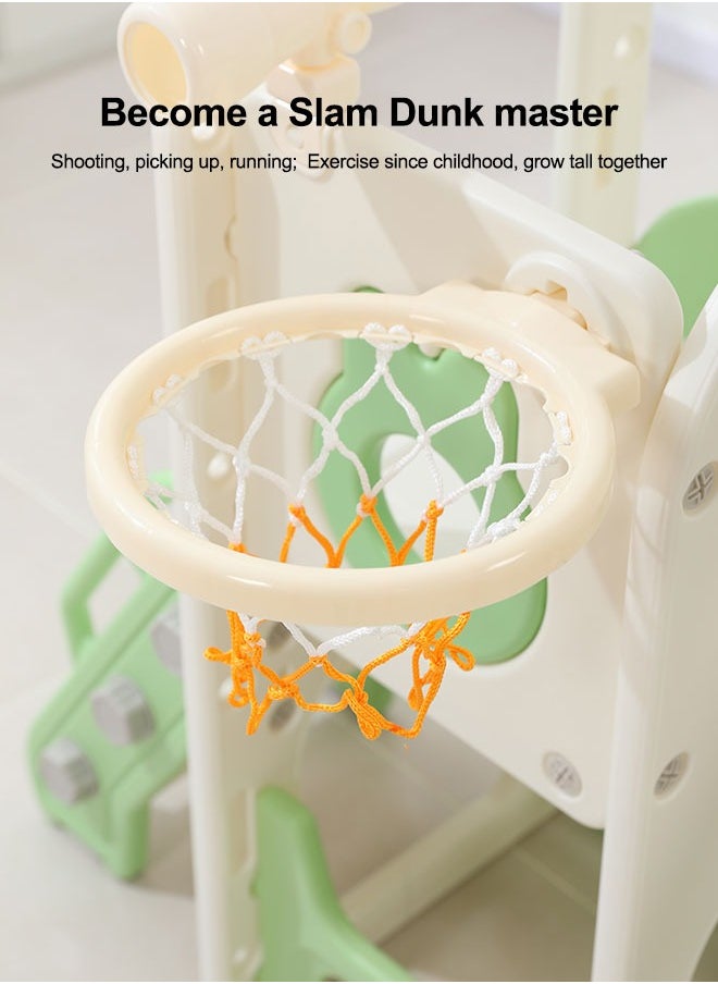 Mini Toddler Indoor Baby Plastic Slide Swing Set Kindergarten Indoor Set Toys For Children Home