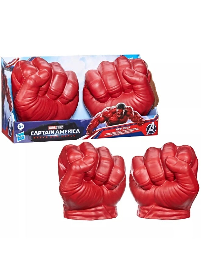 Marvel Captain America: Brave New World Red Hulk Gamma Smash Fists (Pack of 2)