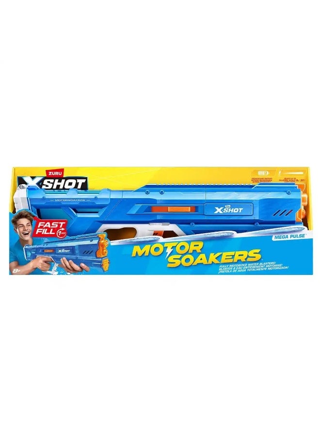 X-Shot Fast Fill Mega Pulse Motor Soaker Motorized Water Blaster