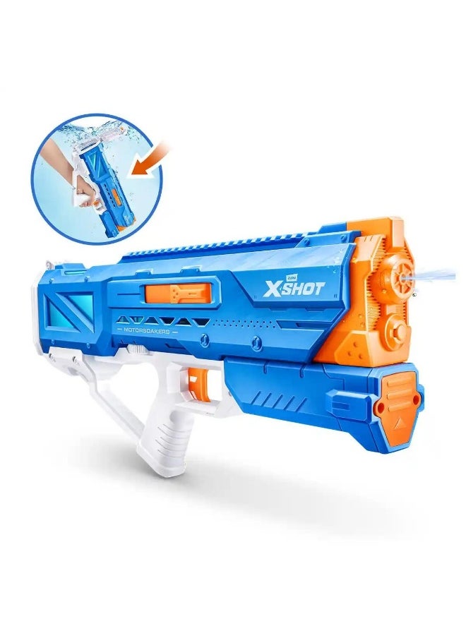 X-Shot Fast Fill Hydra Pulse Motor Soaker Motorized Water Blaster