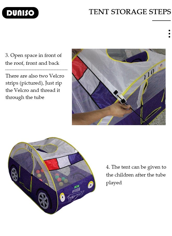 Kids Pop Up Play Tent,Foldable Indoor and Outdoor Playhouse for Toddlers, Boys and Girls,Easy to Set up and Stow Away Birthday Toy, Ideal Gift in Holiday & Birthday