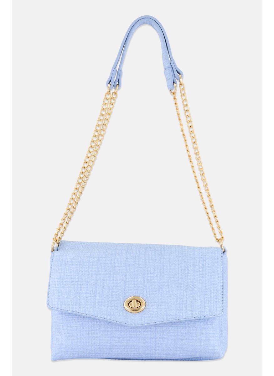 Women Wrenlee Cross Body Bag 24 L x 22 H x 10 W cm, Light Blue