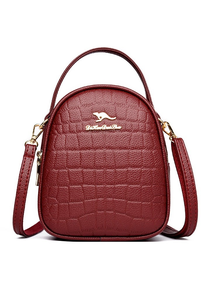 New Fashionable And Versatile Face Crossbody Bag