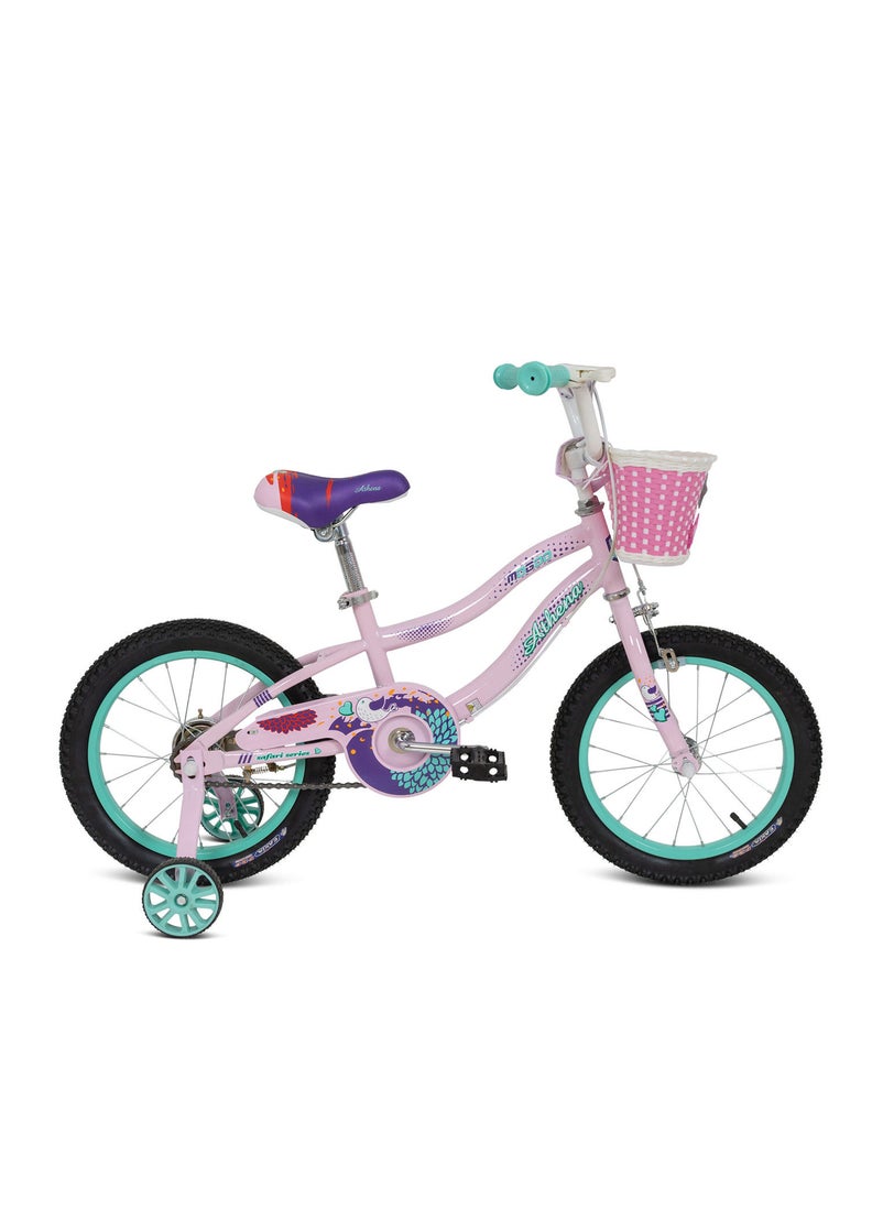 Athena Balance Bike for Kids, 16 inches, Light Pink