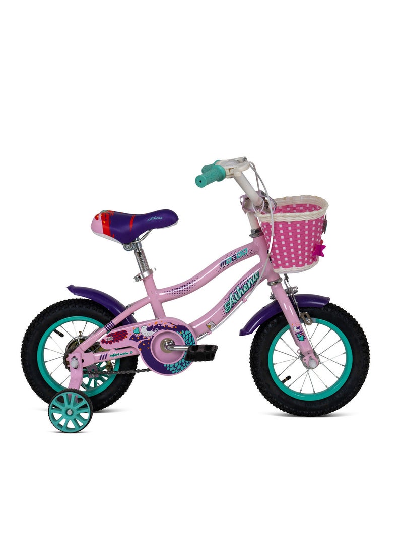 Athena Balance Bike for Kids, 14 inches, Light Pink