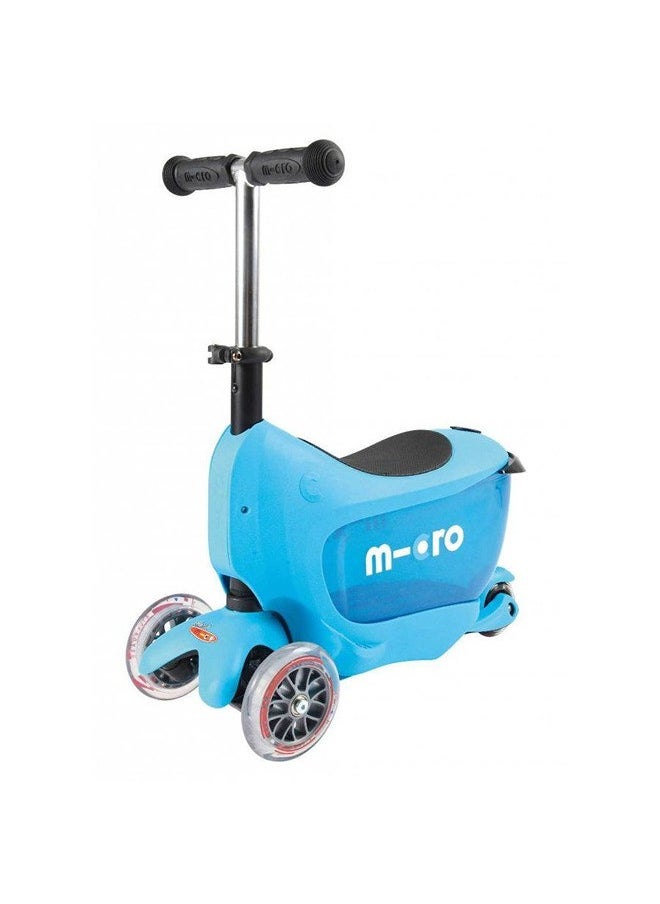 Micro Scooters |Mini 2 Go Classic | Lightweight | Storage Box|Boys & Girls | 1-5 years | Blue | Scooters | Scooter for Boys | Scooter for Kids | Kids Scooter | Outdoor Scooter| Ride on Scooter | Scooter for Girls