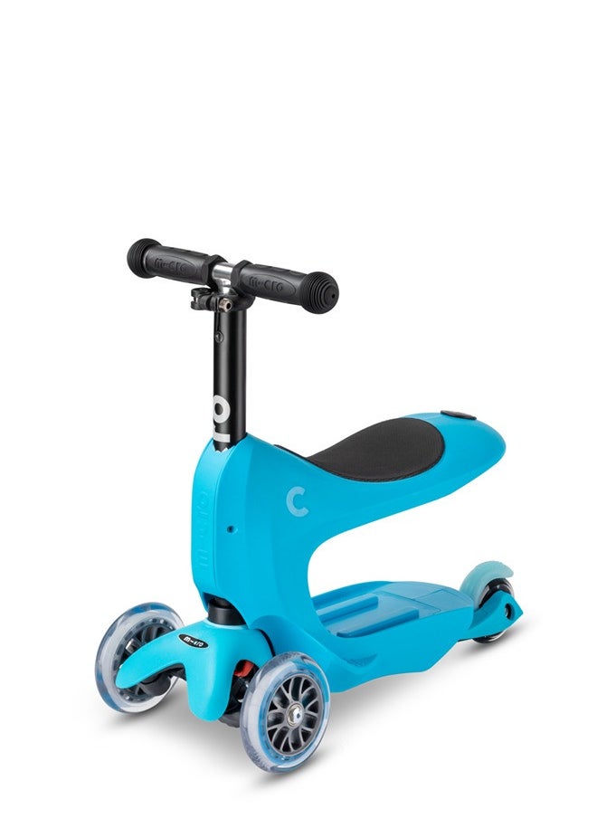 Micro Scooters |Mini 2 Go Classic | Lightweight | Storage Box|Boys & Girls | 1-5 years | Blue | Scooters | Scooter for Boys | Scooter for Kids | Kids Scooter | Outdoor Scooter| Ride on Scooter | Scooter for Girls