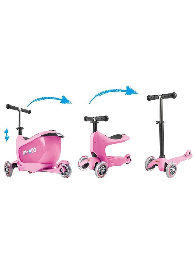 Micro Scooters |Mini 2 Go Classic | Lightweight | Storage Box|Boys & Girls | 1-5 years | Pink | Scooters | Scooter for Boys | Scooter for Kids | Kids Scooter | Outdoor Scooter| Ride on Scooter | Scooter for Girls
