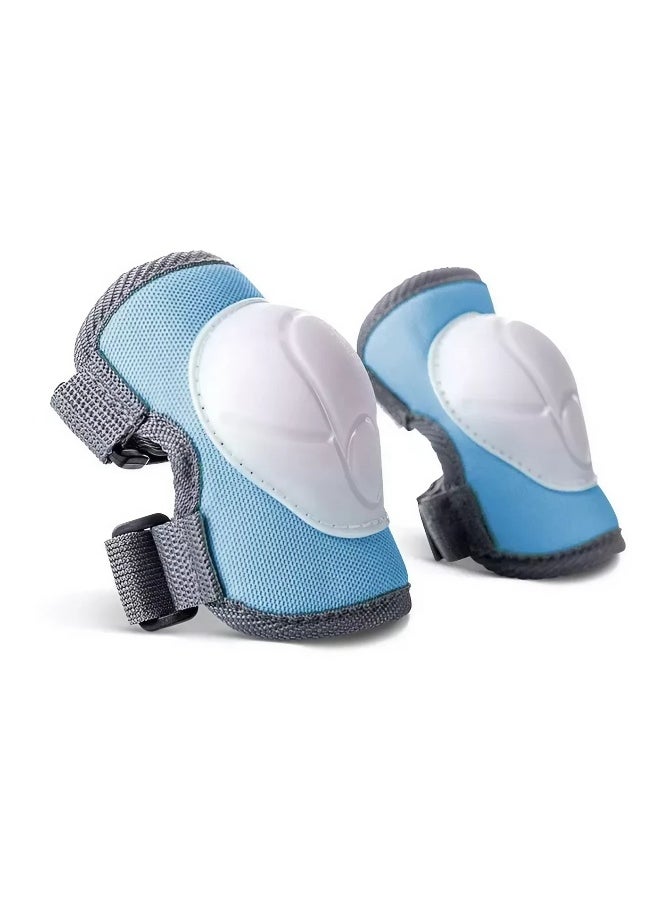 Yvolution Elbows, Wrists, Knees Protectors Safety Pads (S, Blue)