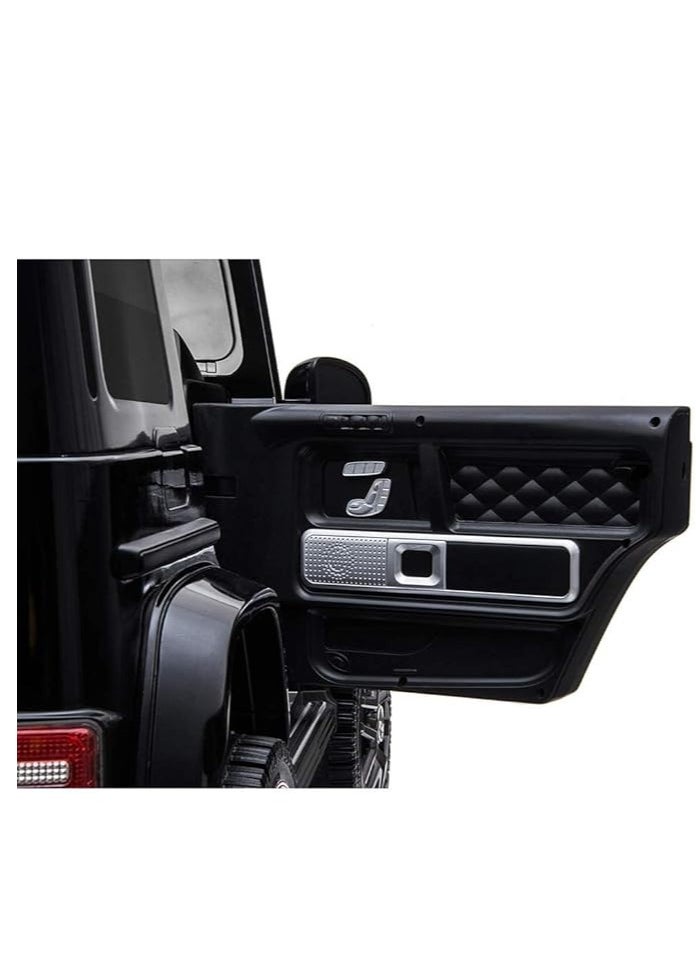 Licensed Mercedes-Benz AMG G63 Ride-On Car for Kids | Electric Ride-On Vehicle with Remote Control, LED Lights, USB Music Player & Realistic Design | 12V Battery-Powered Kids Car Black