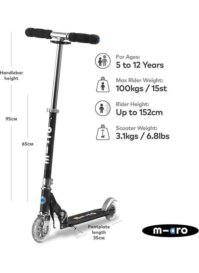 Micro Scooters | Micro Sprite Classic Children's Scooter | Handlebar Adjustable | Foldable | Boys & Girls | Scooters | Scooter for Boys | Scooter for Kids | Kids Scooter | Outdoor Scooter| Ride on Scooter | Scooter for Girls
