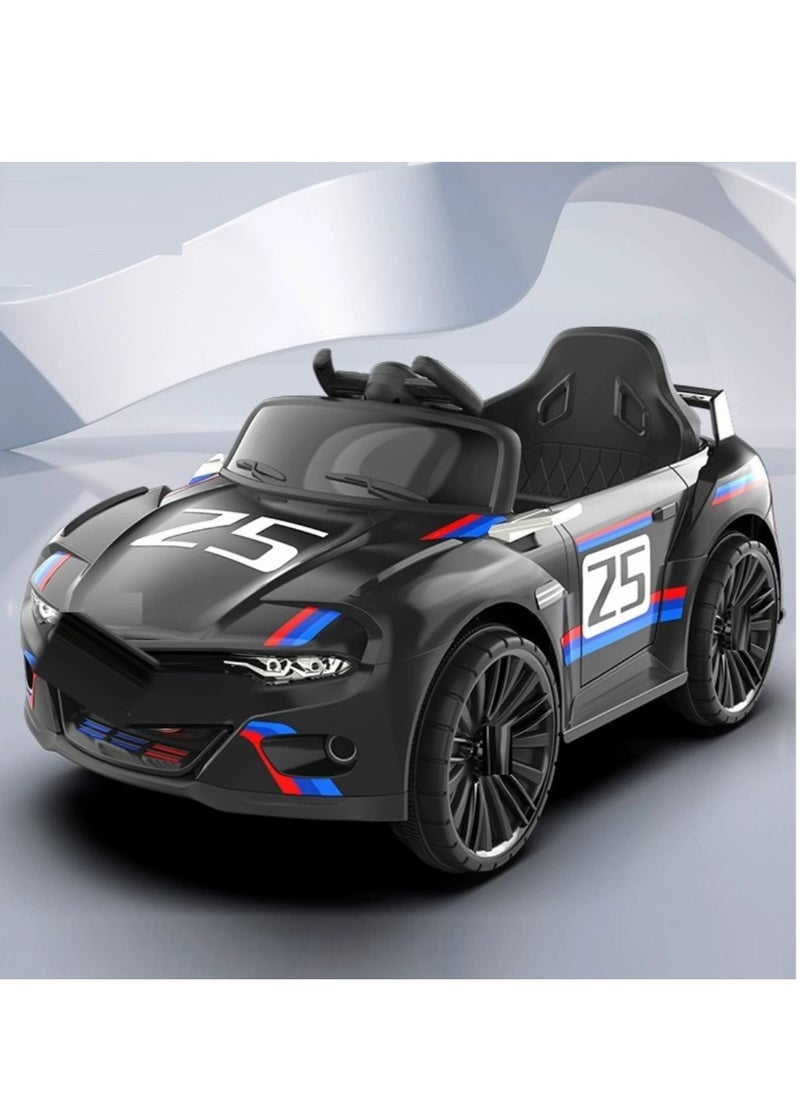 Kids Electric Ride On Vehicles, Motorised Toy Cars Children Electric Car with Remote Control,  Baby Ride on Toy Car Electric Car Black